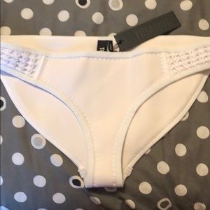 Triangl White Bikini Bottoms XL